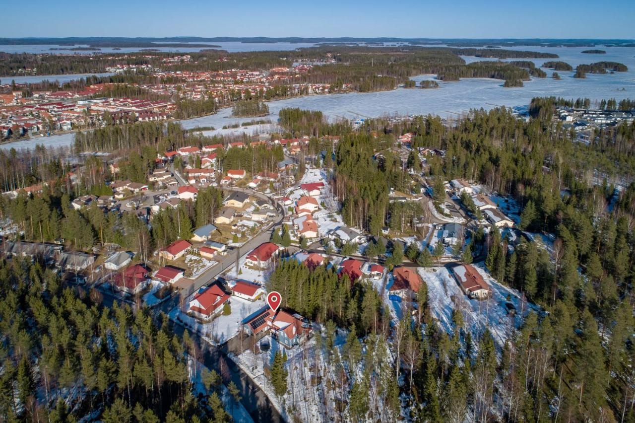 Ferienwohnung Vaajalahden Yksioe Kuopio Exterior foto